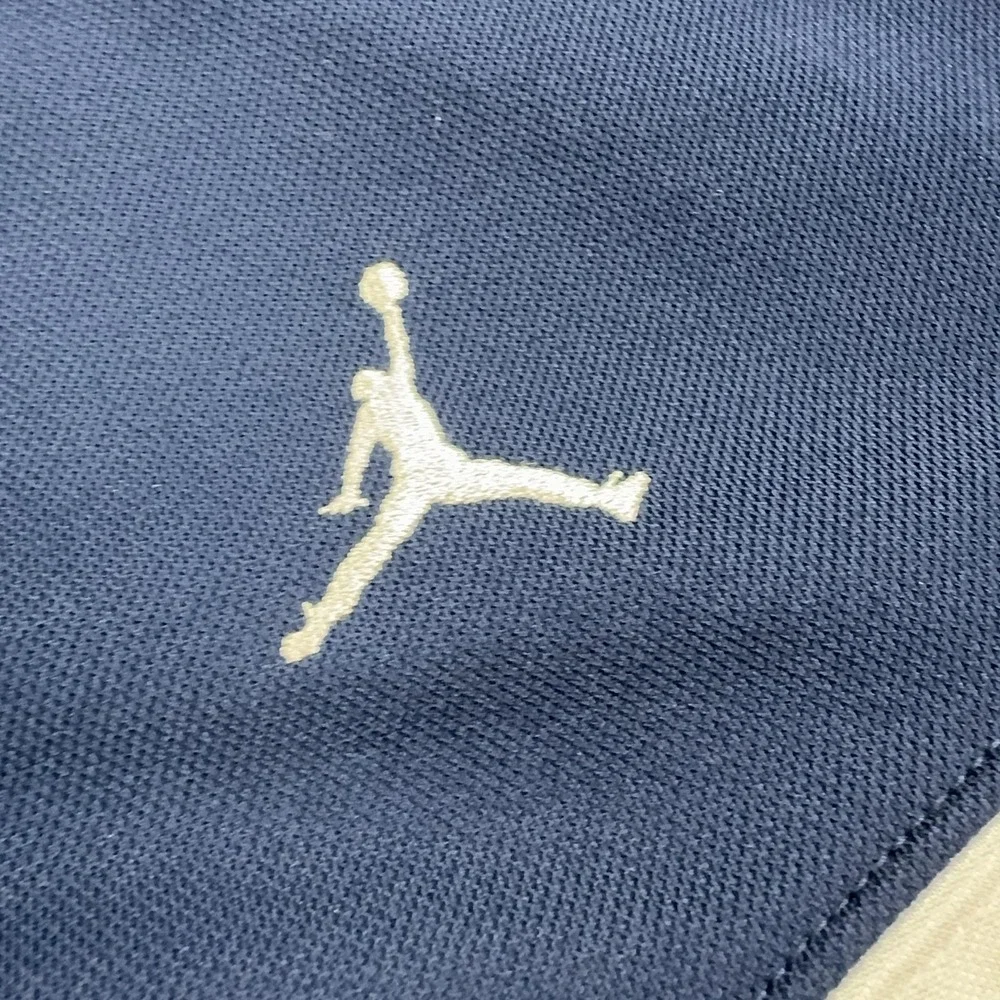 Potomac State Jacket Mens XL Blue College Basketball Jordan Full Zip Warm Up
